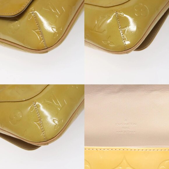 LOUIS VUITTON Monogram Vernis Thompson Street Bag Beige M91301 LV Auth th5733 - Picture 16 of 16